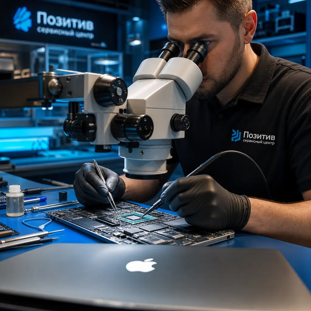 Замена видеокарты Apple MacBook в Краснообске