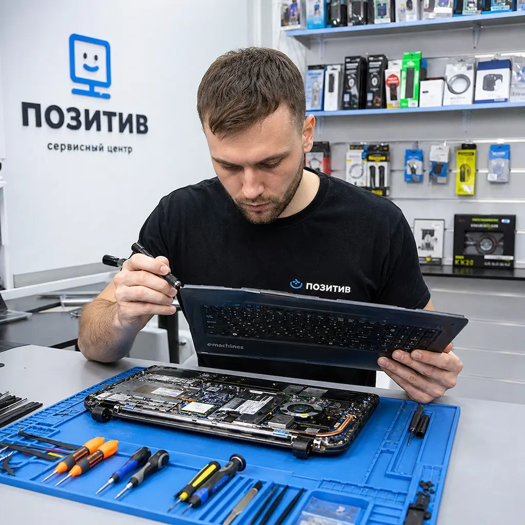 заменить клавиатуру на ноутбуке Emachines в Краснообске