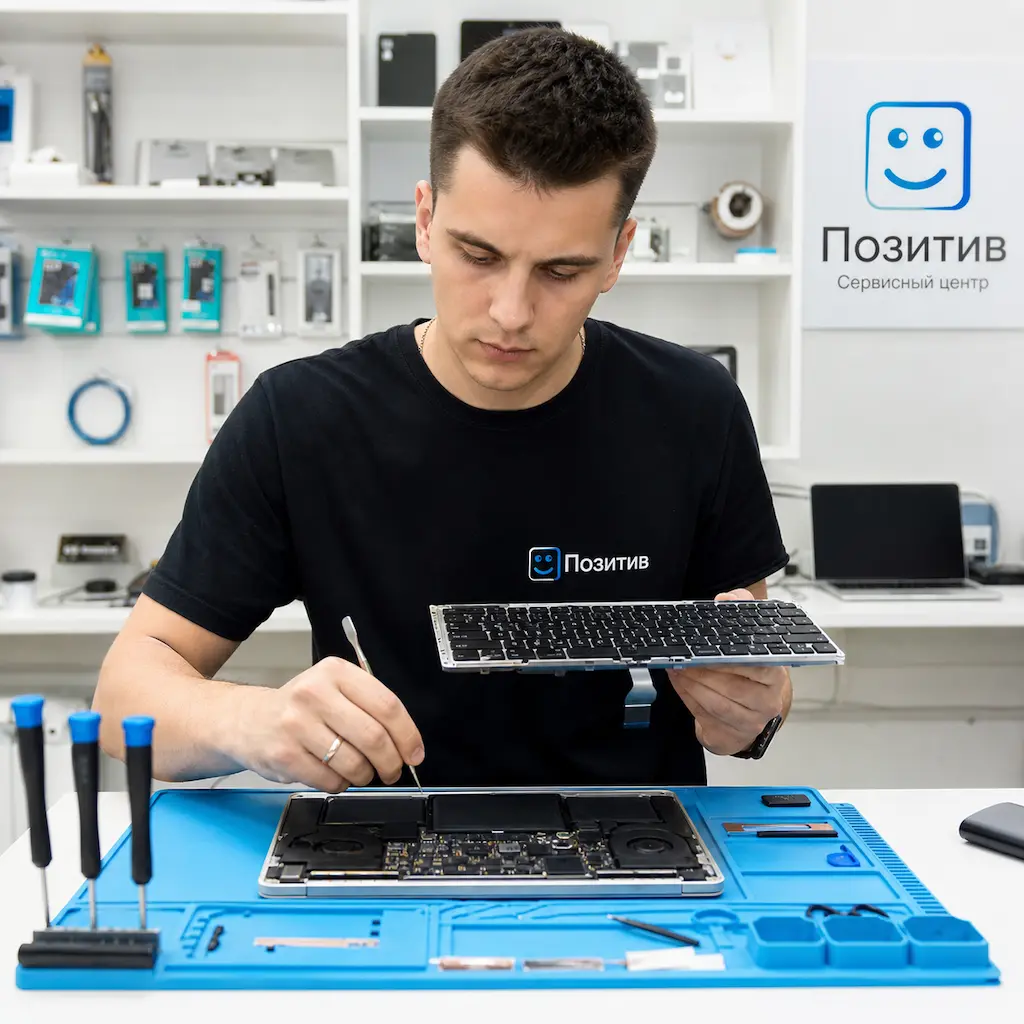 заменить клавиатуру на Apple Macbook в Краснообске