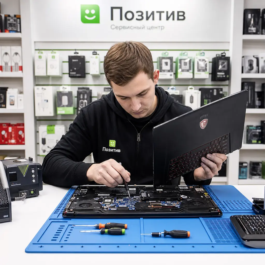 заменить клавиатуру на ноутбуке MSI в Краснообске