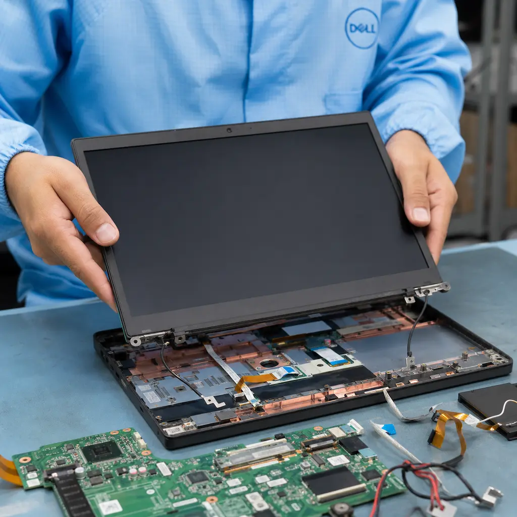 заменить матрицу ноутбука Dell в Краснообске