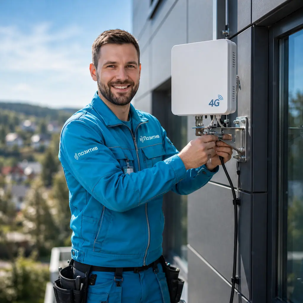 настроить 4G модем в Краснообске