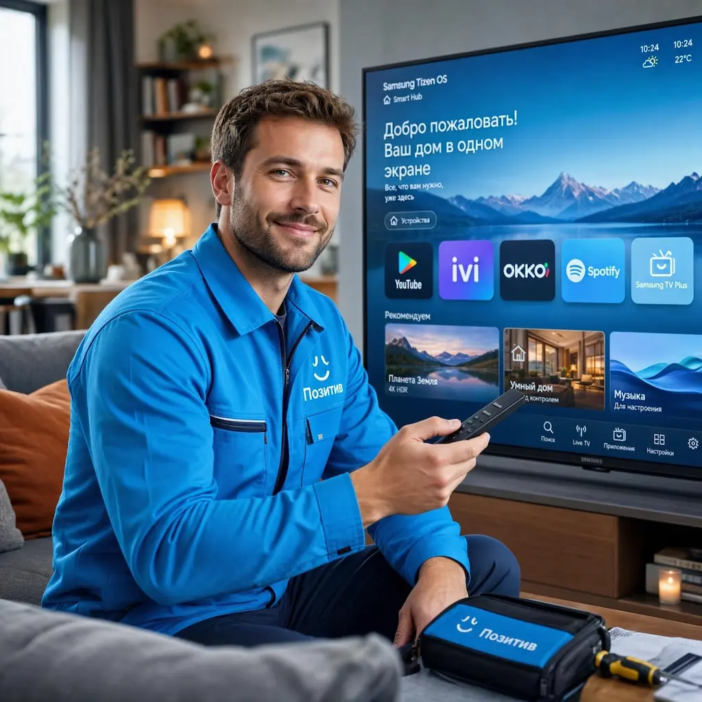 Настройка Smart TV в Краснообске