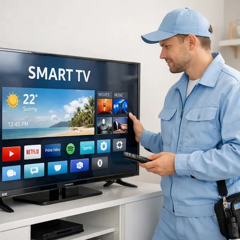 Настройка Smart TV в Краснообске