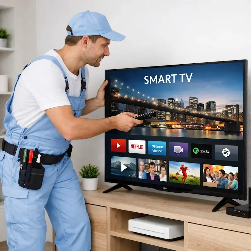 Как вызвать мастера для настройки Smart TV в Краснообске