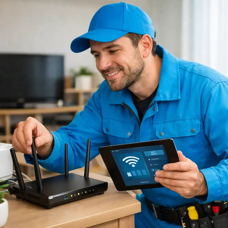 Настройка Wi-Fi для квартиры, дома и офиса в Краснообске