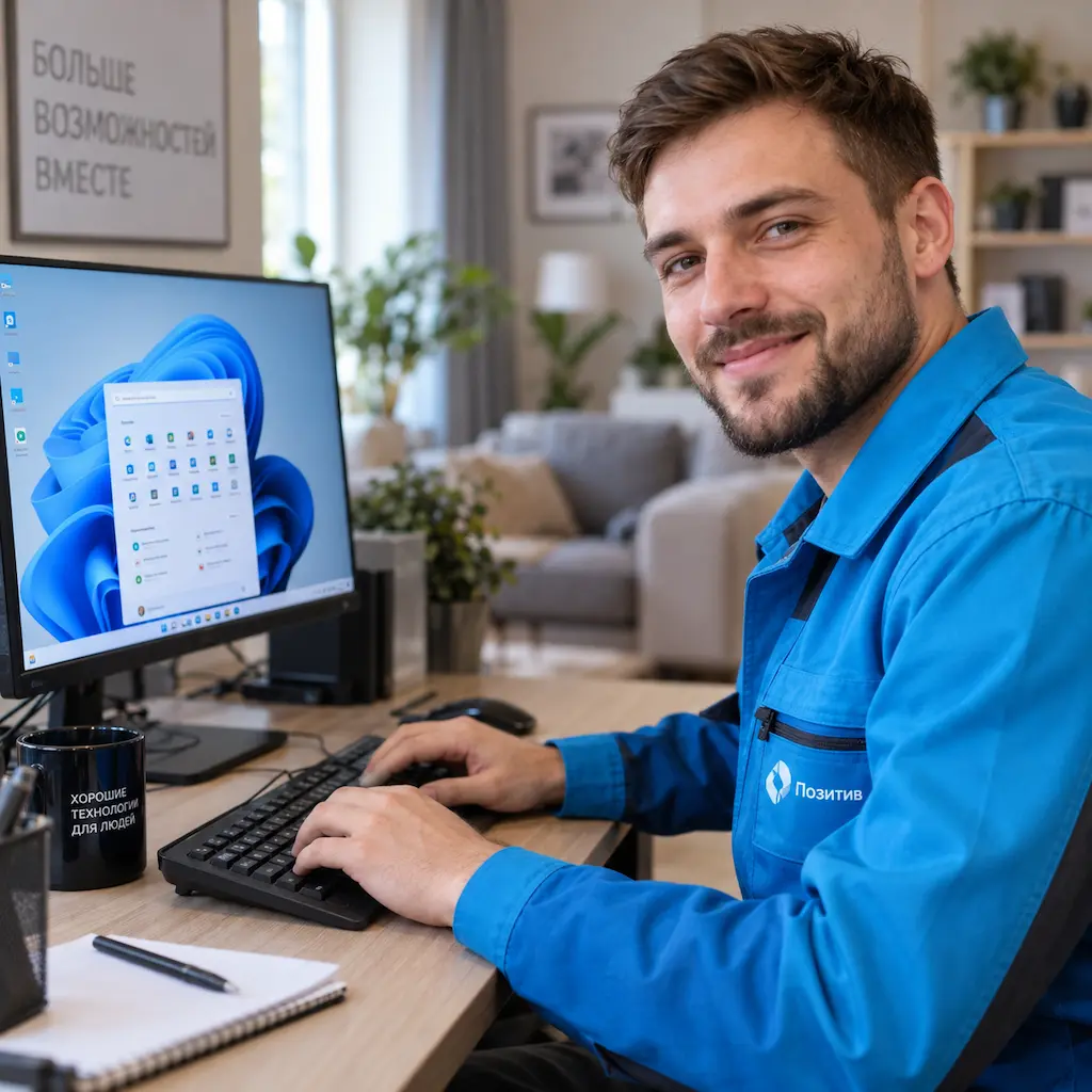 Настройка Windows в Краснообске на дому