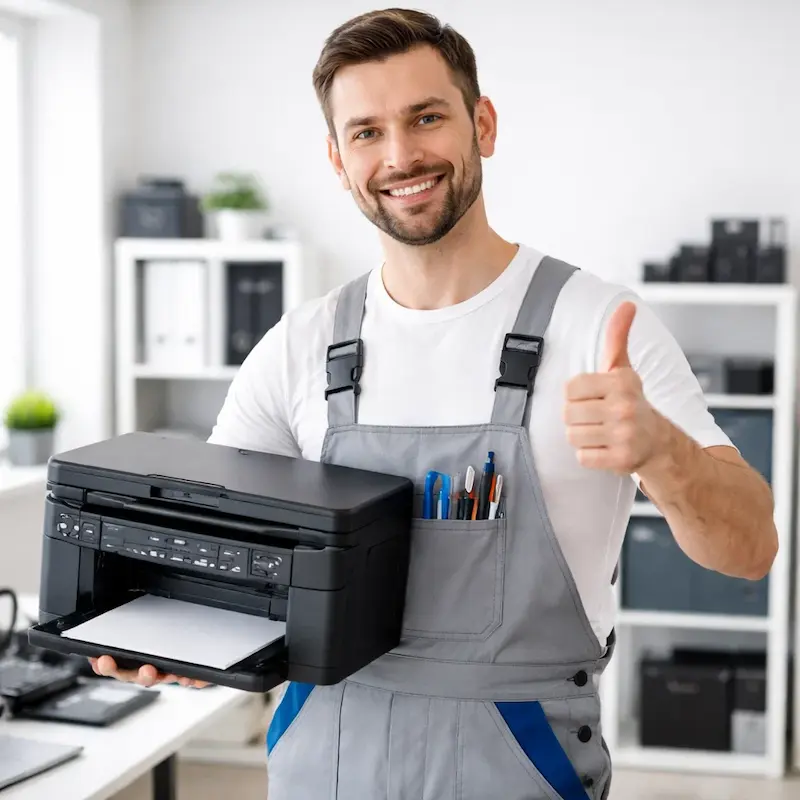 Установка и настройка принтера в Краснообске