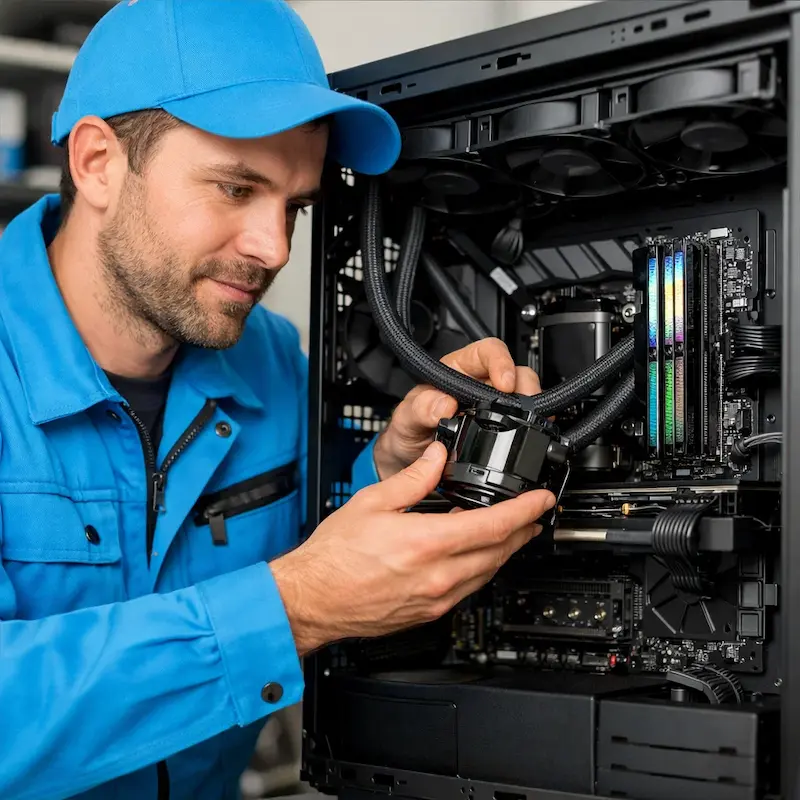 Установка СЖО на ПК в Краснообске