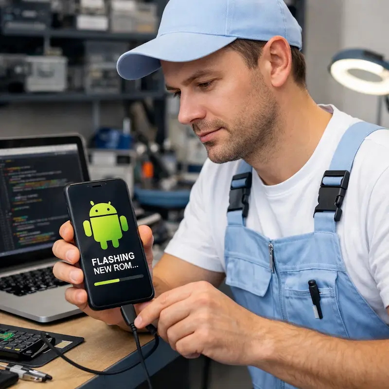 Прошивка Android в Краснообске