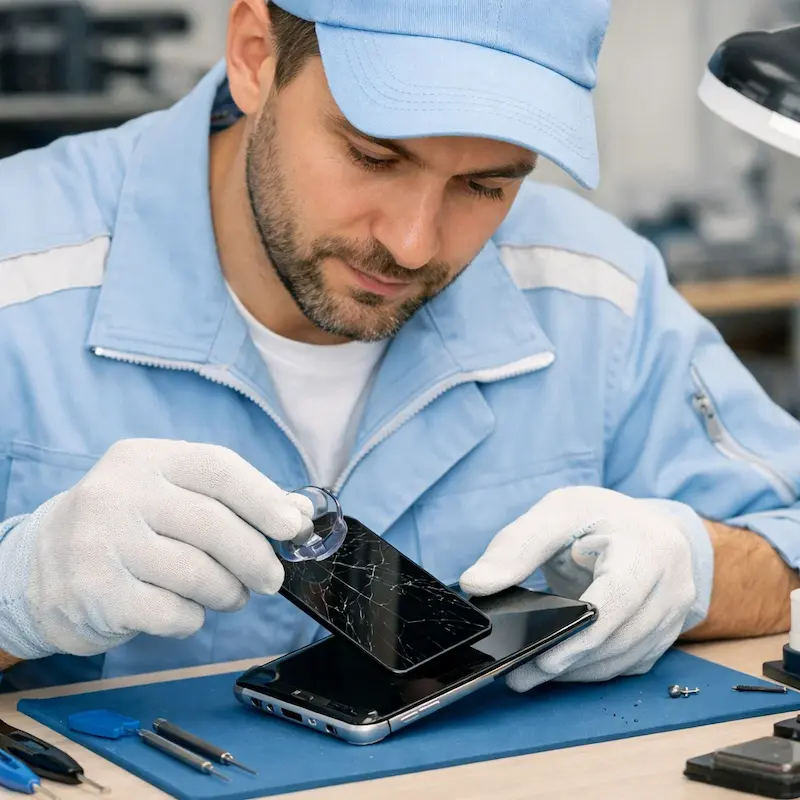 Заменить сенсорное стекло на смартфоне в Краснообске