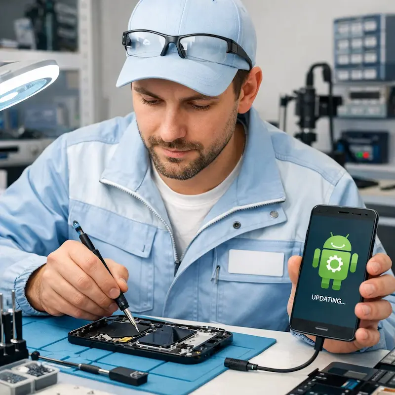 Настройка системы Android в Краснообске