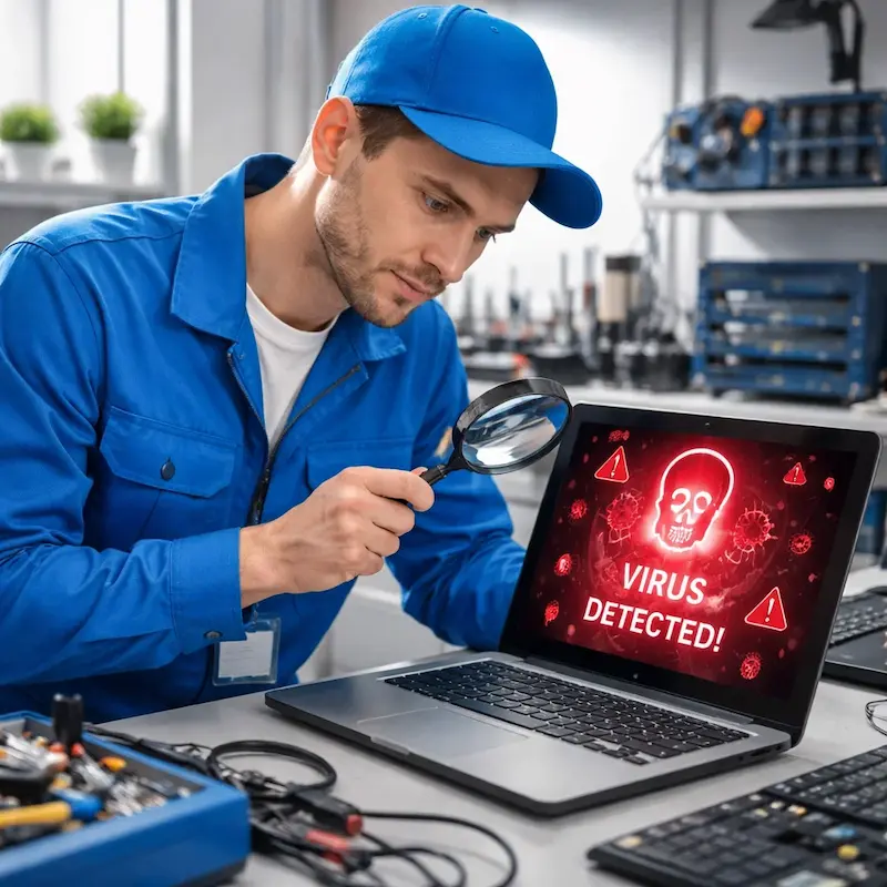 Поиск компьютерных вирусов в Краснообске